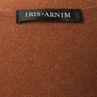 Iris Von Arnim Cardigan di cashmere in marrone
