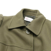 Red Valentino Jacket/Coat Wool in Green