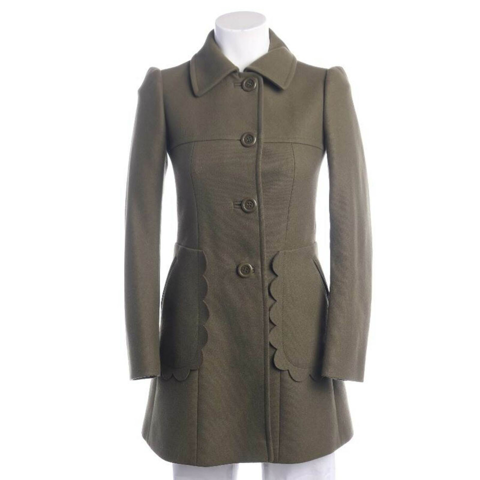 Red Valentino Jacket/Coat Wool in Green