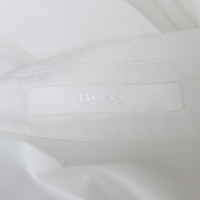Hugo Boss Oberteil aus Baumwolle in Weiß