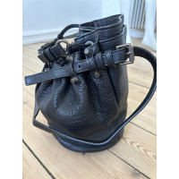 Alexander Wang Diego Bucket Bag en Cuir en Noir