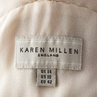 Karen Millen zijden jurk met patroon