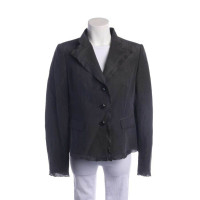 Armani Collezioni Jacket/Coat Linen in Grey