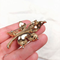 Trifari Vintage Broche in Goud