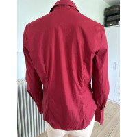 Max Studio Top Cotton in Red