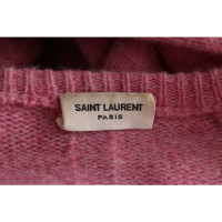Saint Laurent Strick aus Wolle in Rosa / Pink