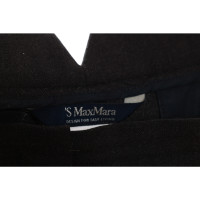 S Max Mara Trousers Wool in Grey