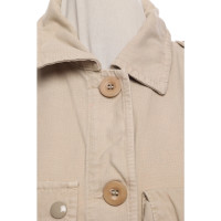 Drykorn Jacket/Coat Cotton in Beige