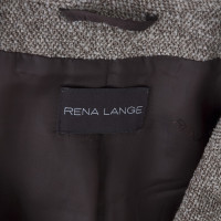 Rena Lange costume en tweed avec broderie