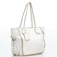 Coach Tote bag Leather in White