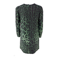 Dolce & Gabbana Kleid aus Seide in Grün