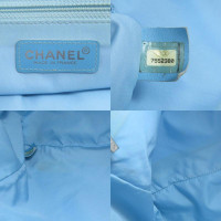 Chanel Sac fourre-tout en Toile en Bleu