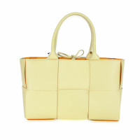 Bottega Veneta Arco Mini Leather in Yellow