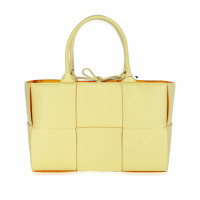 Bottega Veneta Arco Mini Leather in Yellow