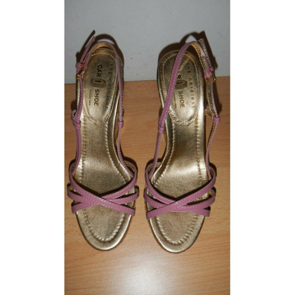 Carshoe Sandals Leather in Pink