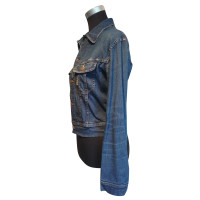 Plein Sud Jeans jacket in the "Used Look"