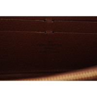 Louis Vuitton Masters Zippy Wallet aus Canvas in Braun
