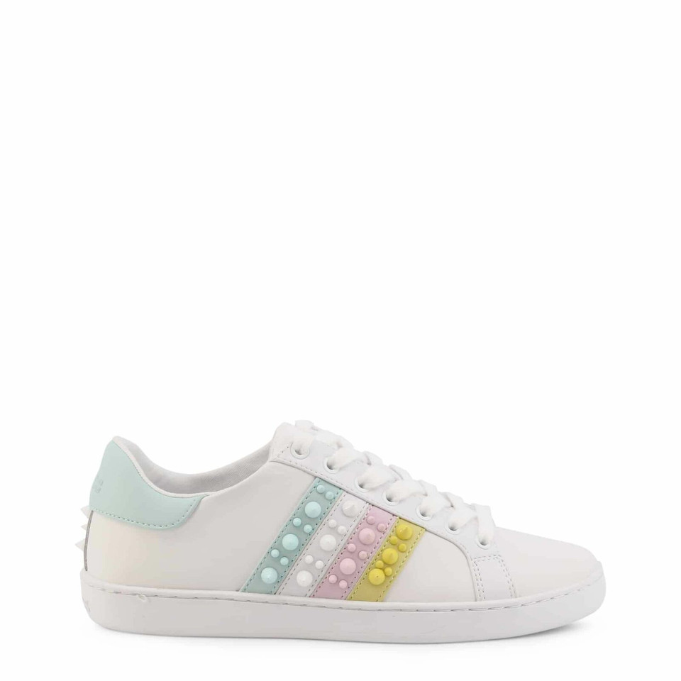 Guess Trainers Leather in White