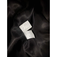 Miu Miu Jacke/Mantel aus Baumwolle in Schwarz