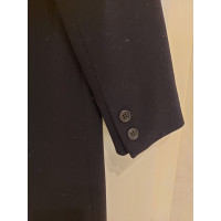 Miu Miu Jacke/Mantel aus Baumwolle in Schwarz