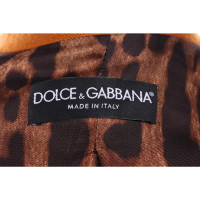 Dolce & Gabbana Veste/Manteau en Laine en Orange