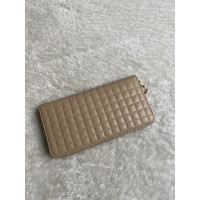 Céline Wallet Zip Arround Leather in Cream