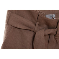 Cos Trousers Wool in Brown