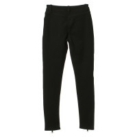 Karl Lagerfeld Biker trousers with leather inserts