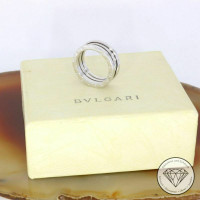 Bulgari Ring aus Weißgold in Gold
