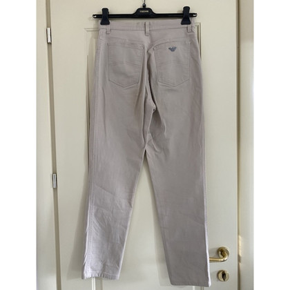 Armani Jeans Trousers Cotton in Beige