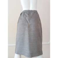Salvatore Ferragamo Skirt Silk in Grey