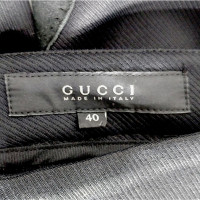 Gucci Paire de Pantalon en Coton en Noir