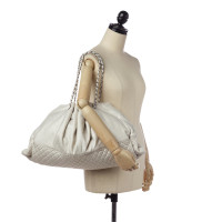 Chanel Sac fourre-tout en Coton en Blanc