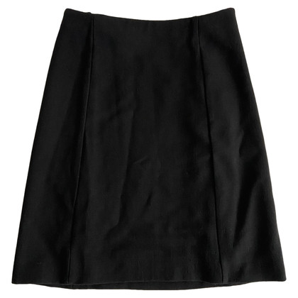 Prada Skirt Wool in Black