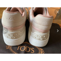 Tod's Trainers Leather in Cream