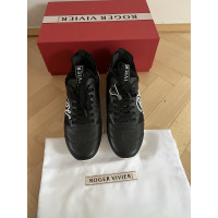 Roger Vivier Trainers Leather in Black