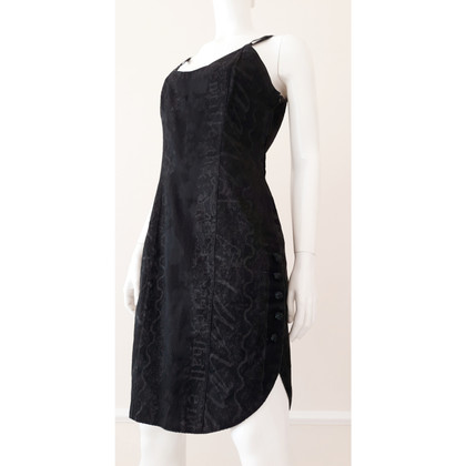Ferre Kleid aus Baumwolle in Schwarz