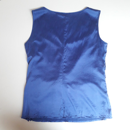 Luisa Spagnoli Top Silk in Blue