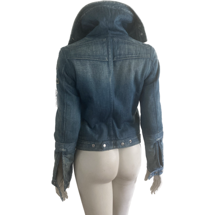 Diesel Jacke/Mantel aus Baumwolle in Blau