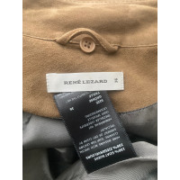 René Lezard Jacket/Coat Suede in Brown