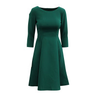Alberta Ferretti Kleid aus Seide in Grün