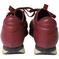 Balenciaga Trainers Leather in Red