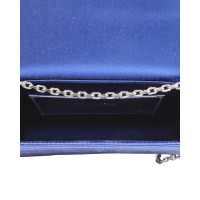 Roger Vivier Clutch Bag Silk in Blue