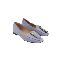 Stuart Weitzman Chaussons/Ballerines en Daim en Gris