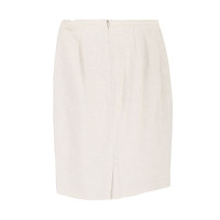 Max Mara Skirt Linen in White