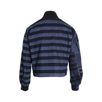 Fendi Jacke/Mantel aus Baumwolle in Blau