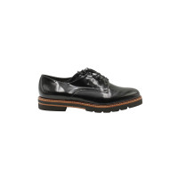 Stuart Weitzman Lace-up shoes Patent leather in Black