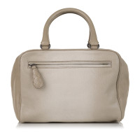 Bottega Veneta Handtasche aus Leder in Beige