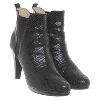 St. Emile Ankle boots with reptile embossing