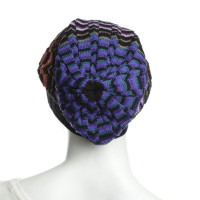 Missoni Tricoter Bonnet avec un motif en zig zag